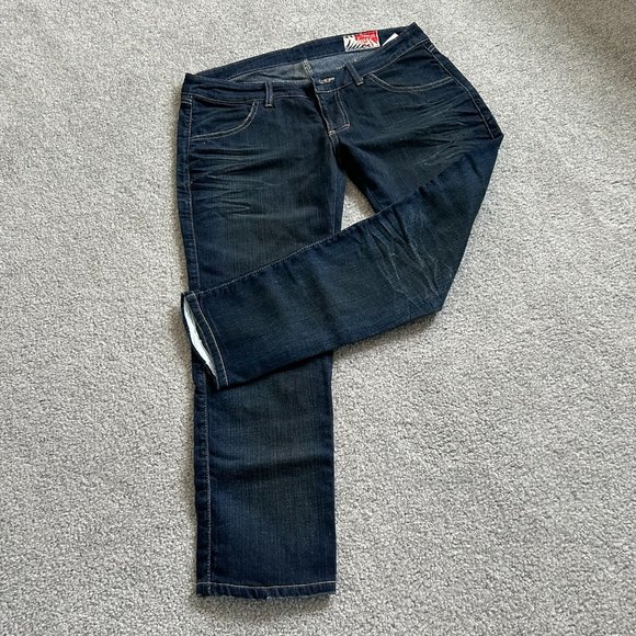 Siwy Jeans Mid Rise RN# 111919 Whiskered Four Pocket Size 31   - S923 - Picture 2 of 10